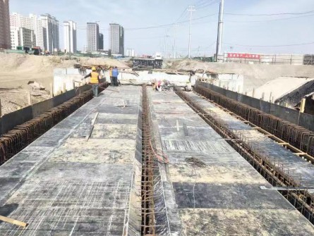 武威北二环市政工程管廊工程图片